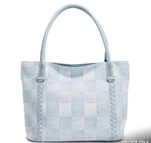 Denim Look Tote