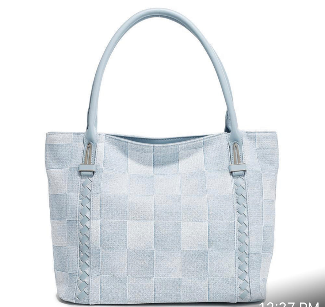 Denim Look Tote
