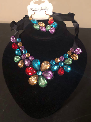 Colorful Bling Necklace
