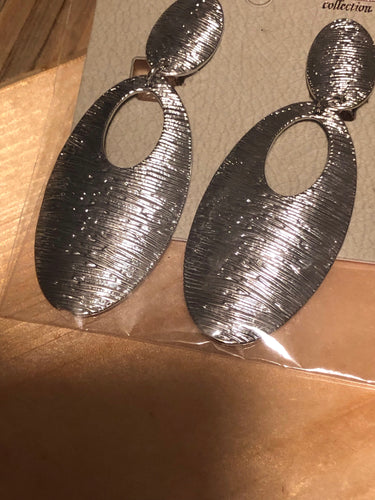 Silver Clipon Earrings