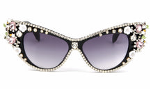 Load image into Gallery viewer, Lady Rhinestone Cat-eye Glasses