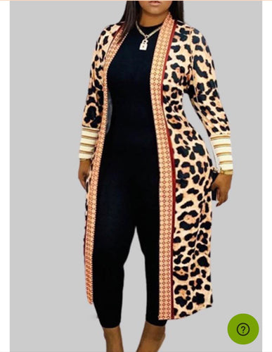 Leopard Print Jacket/Coat